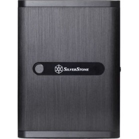 Silverstone DS380 Mini Tower Κουτί Υπολογιστή Μαύρο