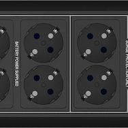 Powerwalker VFD 600 APFC UPS Off-Line 600VA 300W με 6 Schuko Πρίζες