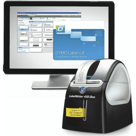 Dymo Εκτυπωτής Ετικετών Θερμικής & Απευθείας Μεταφοράς USB 600 dpi