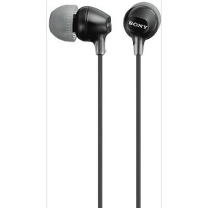 Sony Ακουστικά Ψείρες In Ear MDR-EX15LP Μαύρα