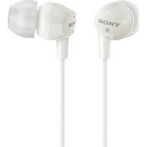 Sony Ακουστικά Ψείρες In Ear MDR-EX15LP Λευκά