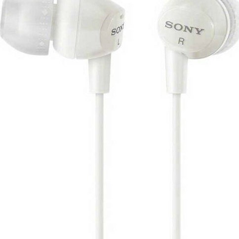 Sony Ακουστικά Ψείρες In Ear MDR-EX15LP Λευκά