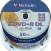 Verbatim Εγγράψιμα DVD+R 8x Dual Layer Printable 8.5GB Cake Box 50τμχ