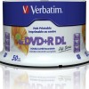 Verbatim Εγγράψιμα DVD+R 8x Dual Layer Printable 8.5GB Cake Box 50τμχ