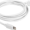 OWC Regular USB to Lightning Cable Λευκό 2m (NWTCBLUSBL2MW)