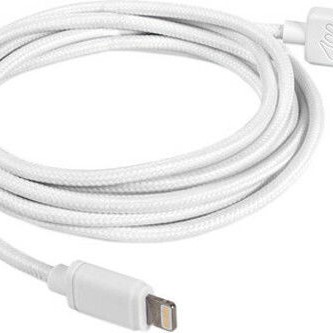 OWC Regular USB to Lightning Cable Λευκό 2m (NWTCBLUSBL2MW)