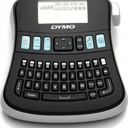 Dymo LabelManager 210 D Ηλεκτρονικός Ετικετογράφος Χειρός σε Μαύρο Χρώμα