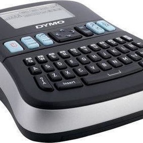 Dymo LabelManager 210 D Ηλεκτρονικός Ετικετογράφος Χειρός σε Μαύρο Χρώμα