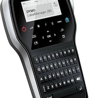 Dymo LabelManager 280 Ηλεκτρονικός Ετικετογράφος Χειρός σε Μαύρο Χρώμα