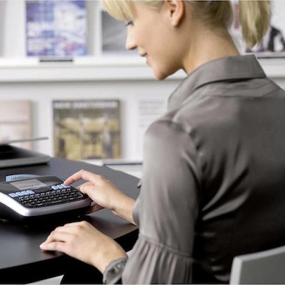 Dymo 360D Ηλεκτρονικός Ετικετογράφος Χειρός σε Μαύρο Χρώμα