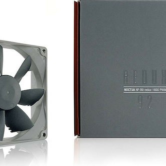 Noctua NF-B9 redux-1600 Case Fan 92mm με Σύνδεση 4-Pin PWM Γκρι