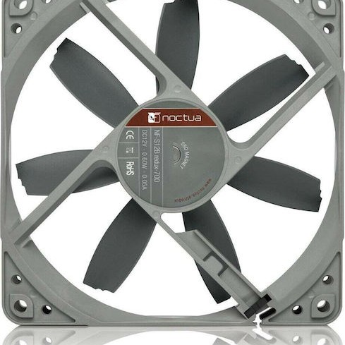 Noctua NF-S12B redux-700 Case Fan 120mm με Σύνδεση 3-Pin Γκρι