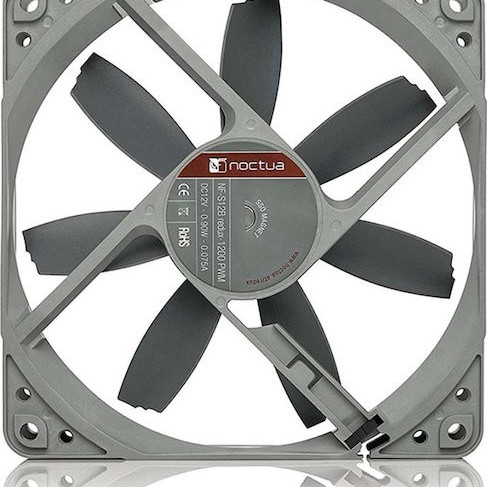 Noctua NF-S12B redux-1200 Case Fan με Σύνδεση 3-Pin Γκρι