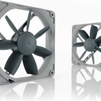 Noctua NF-S12B redux-1200 Case Fan με Σύνδεση 4-Pin PWM Γκρι