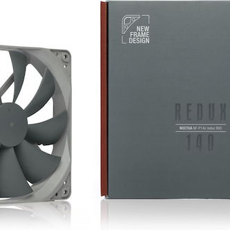 Noctua NF-P14s redux-900 Case Fan 140mm με Σύνδεση 3-Pin Γκρι