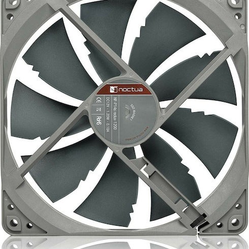 Noctua NF-P14s redux-1200 Case Fan 140mm με Σύνδεση 3-Pin Γκρι