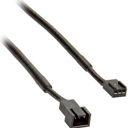 Noctua Extension Cord Housing Na Sec2 3 Pin 3-Pin Fan - 3-Pin Fan Cable 0.3m Μαύρο NA-SEC2