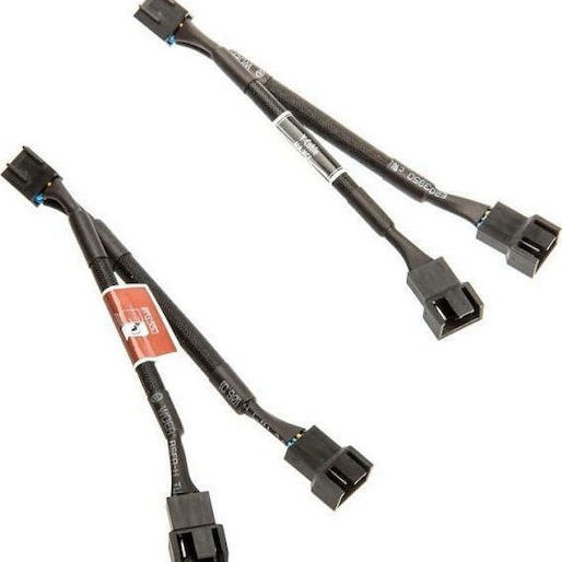 Noctua NA-SYC1 4-Pin pwm - 2x 4-Pin pwm Cable Μαύρο