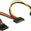 DeLock 15-Pin Sata - 15-Pin Sata Cable 0.15m Πολύχρωμο 60128