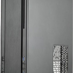 Silverstone ML07B Home Theater Κουτί Υπολογιστή Μαύρο