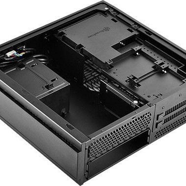 Silverstone ML07B Home Theater Κουτί Υπολογιστή Μαύρο