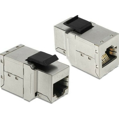 DeLock Keystone module RJ45 socket> RJ45 connector Cat.6