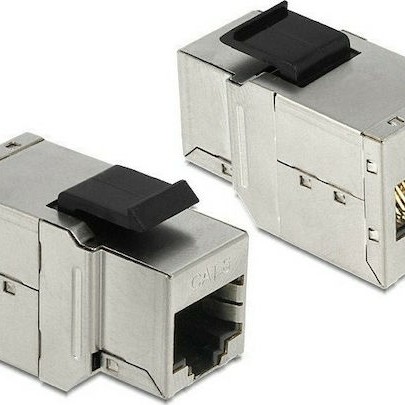 DeLock Keystone module RJ45 socket> RJ45 connector Cat.6