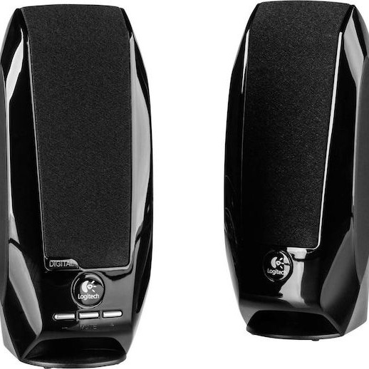 Logitech S150 Ηχεία Υπολογιστή 2.0 με Ισχύ 1.2W σε Μαύρο Χρώμα