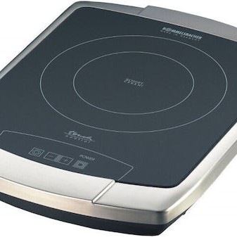 Rommelsbacher CT 2203 TC Επιτραπέζια Εστία Κεραμική Μονή Μαύρη