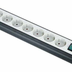 Brennenstuhl Πολύπριζο Ασφαλείας 8 Θέσεων με Διακόπτη και Καλώδιο 5m Γκρι