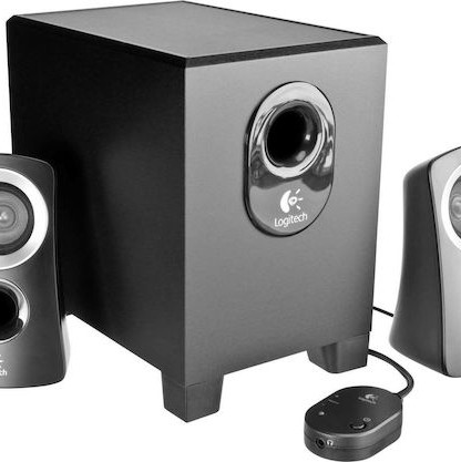 Logitech Z313 Ηχεία Υπολογιστή 2.1 με Ισχύ 25W σε Μαύρο Χρώμα