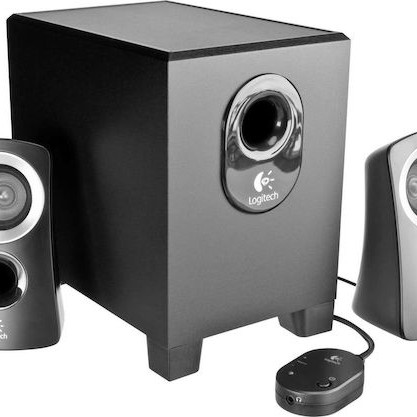 Logitech Z313 Ηχεία Υπολογιστή 2.1 με Ισχύ 25W σε Μαύρο Χρώμα