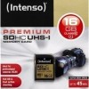 Intenso Premium SDHC 16GB Class 10 U1 UHS-I