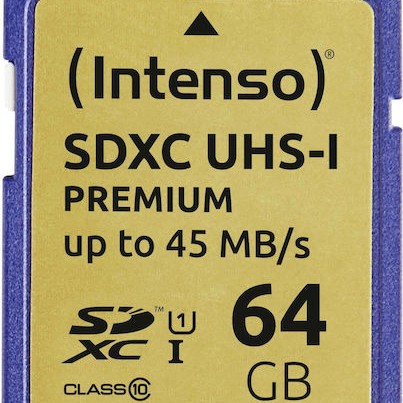 Intenso SDXC 64GB Class 10 U1 UHS-I