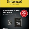 Intenso microSDHC 32GB Class 10 U1 UHS-I με αντάπτορα