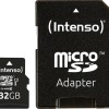 Intenso microSDHC 32GB Class 10 U1 UHS-I με αντάπτορα
