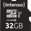 Intenso microSDHC 32GB Class 10 U1 UHS-I με αντάπτορα