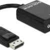 DeLock Μετατροπέας DisplayPort male σε VGA female (61848)