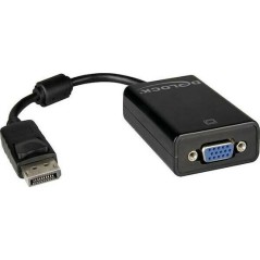 DeLock Μετατροπέας DisplayPort male σε VGA female (61848)