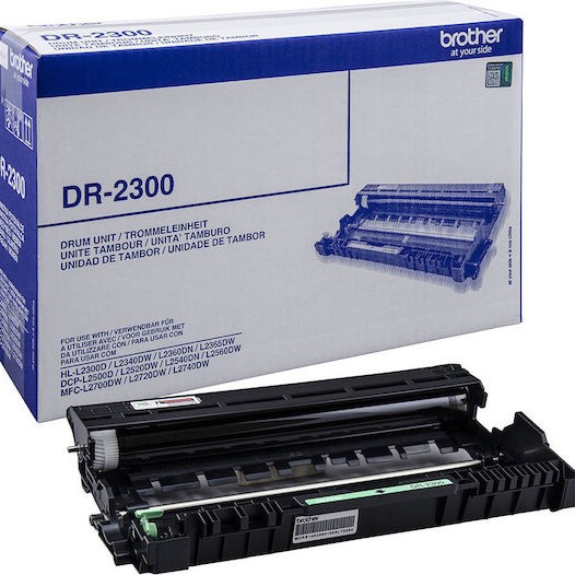 Brother DR-2300 Γνήσιο Drum Laser Εκτυπωτή Μαύρο 2500 Σελίδων (DR-2300)