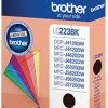 Brother LC223 Γνήσιο Μελάνι Εκτυπωτή InkJet Μαύρο (LC-223BK)