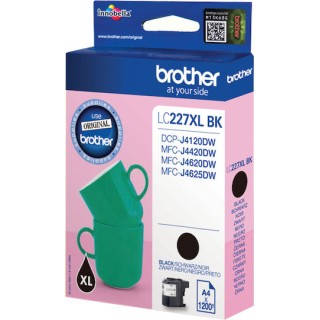 Brother LC227XL Γνήσιο Μελάνι Εκτυπωτή InkJet Μαύρο (LC-227XLBK)