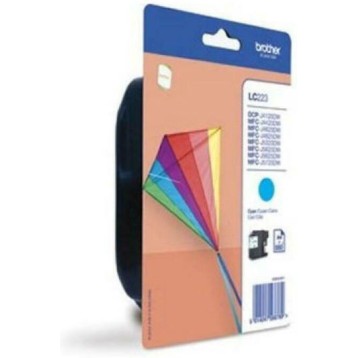Brother LC223 Γνήσιο Μελάνι Εκτυπωτή InkJet Κυανό (LC-223C)
