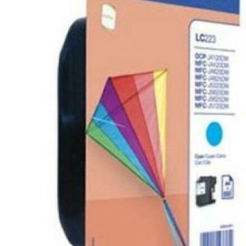 Brother LC223 Γνήσιο Μελάνι Εκτυπωτή InkJet Κυανό (LC-223C)