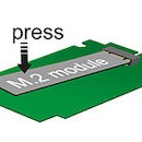 DeLock Converter SATA to M.2 NGFF
