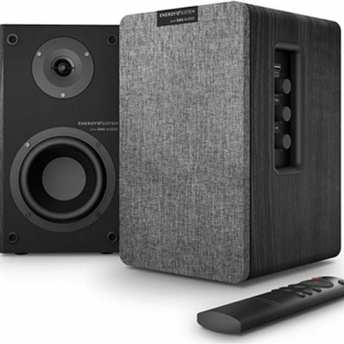 Energy Sistem Studio Monitor 4 Ασύρματα Ηχεία Υπολογιστή 2.0 με Bluetooth και Ισχύ 50W σε Μαύρο Χρώμα