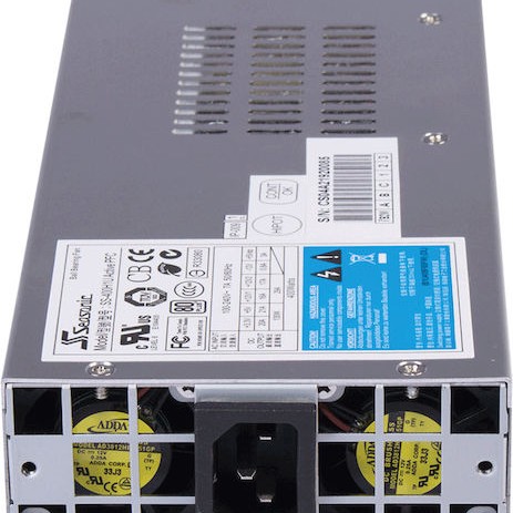 Seasonic SS- 400 H1U Active PFC F0 400W Γκρι Τροφοδοτικό Υπολογιστή Full Wired 80 Plus Standard