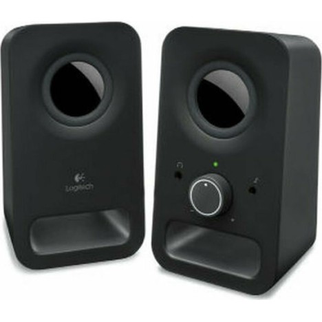 Logitech Z150 Ηχεία Υπολογιστή 2.0 με Ισχύ 3W σε Μαύρο Χρώμα