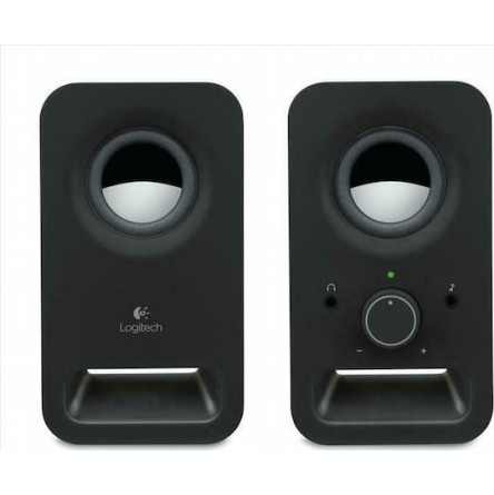 Logitech Z150 Ηχεία Υπολογιστή 2.0 με Ισχύ 3W σε Μαύρο Χρώμα