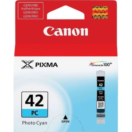 Canon CLI-42 Γνήσιο Μελάνι Εκτυπωτή InkJet Photo Κυανό (6388B001)
